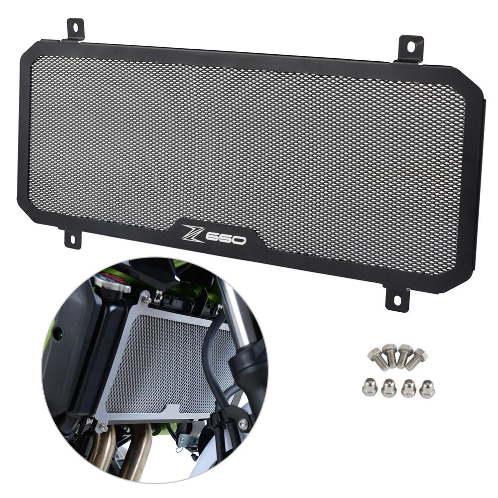 Radiator Grill Guard Cover for Kawasaki Z650 (2017–2020)