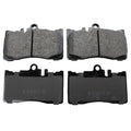 Set of 4 Akebono ProAct Front Ceramic Disc Brake Pads for Lexus LS430 (2001–2006)