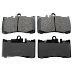 Set of 4 Akebono ProAct Front Ceramic Disc Brake Pads for Lexus LS430 (2001–2006)