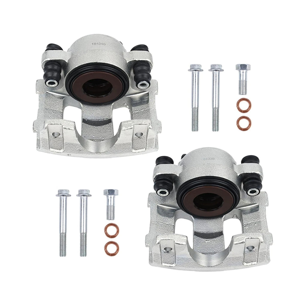 2X Front Left & Right Brake Calipers for Jeep Cherokee Wrangler TJ (1997–2006)