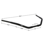 3.5" Rise Handlebar for Harley Sportster XL, Softail, Dyna