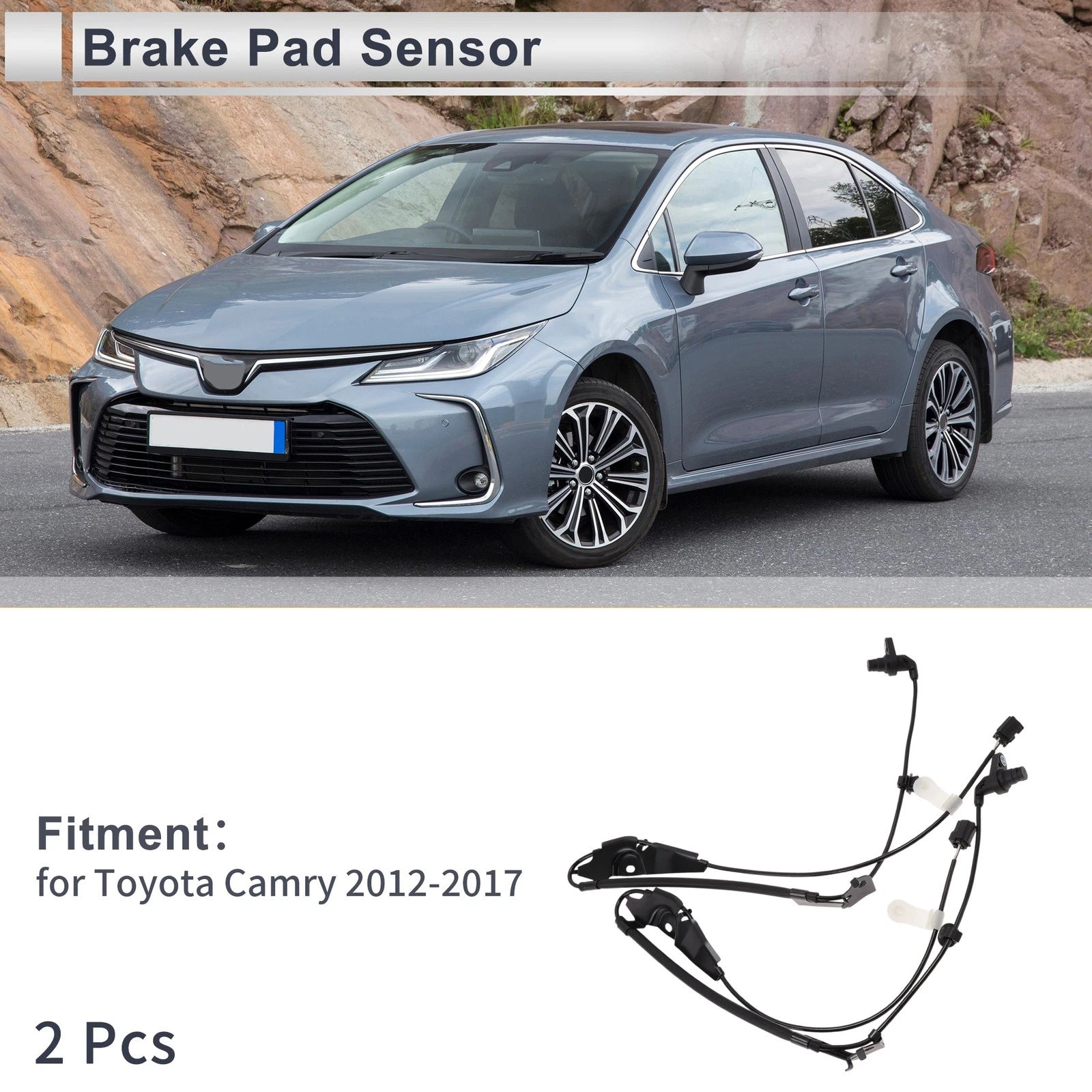 Front Wheel Brake Pad Wear Sensor No. 8954306040 for Toyota Camry (2012–2017)