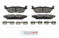 Set of 4 Bosch Rear Disc Brake Pads for BC2383