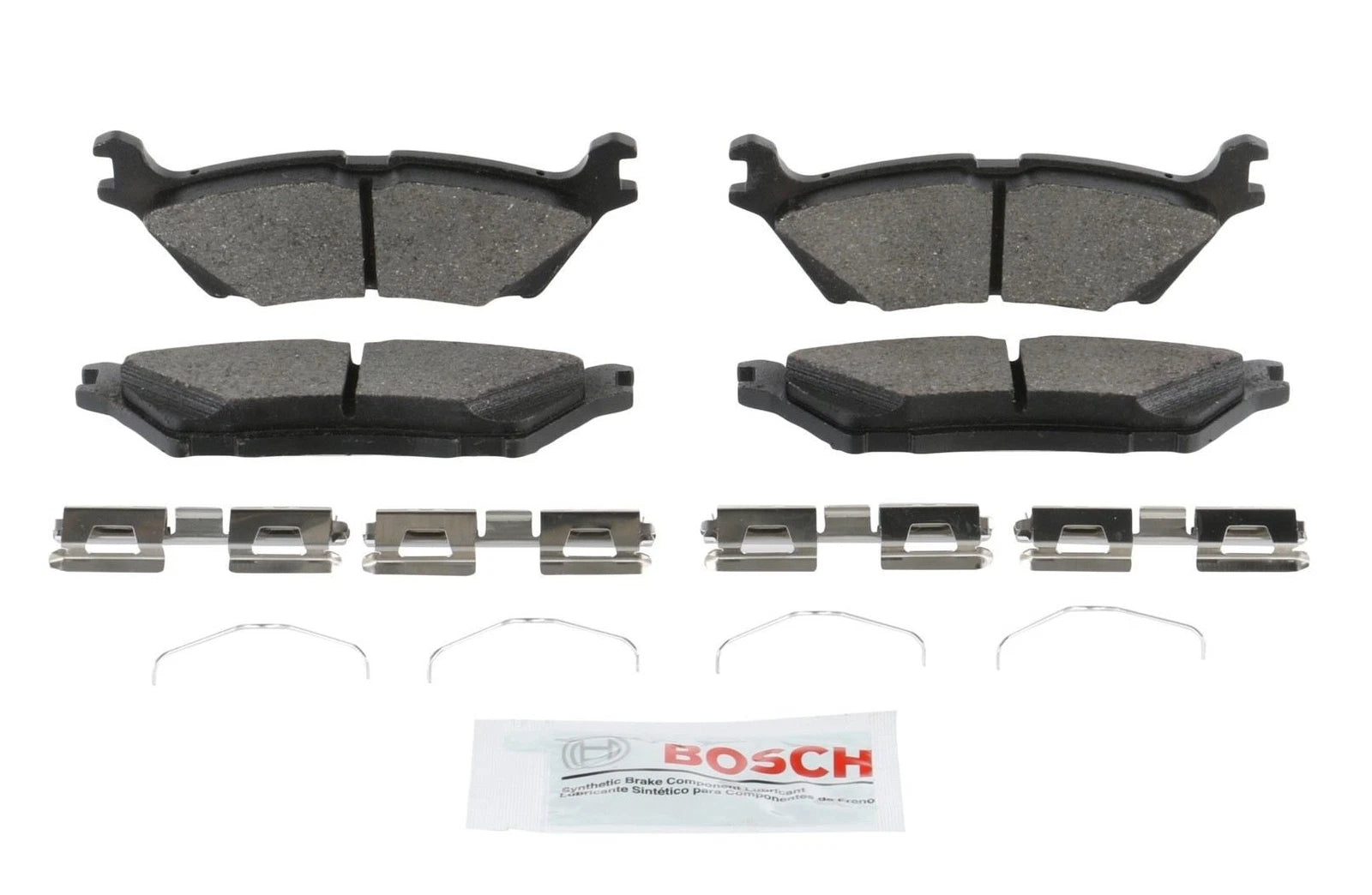 Set of 4 Bosch Rear Disc Brake Pads for BC2383