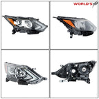Halogen Headlight Assembly Left Side for Nissan Rogue Sport (2017–2019)