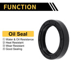 Set of 5 Oil Seal Rotary Shaft Seal NBR Rubber 45x62x12mm