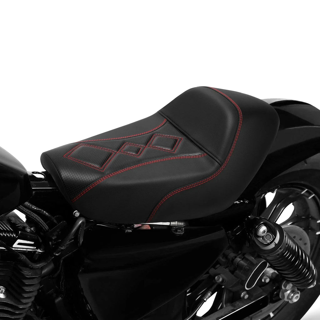 Rider Driver Solo Seat for Harley Sportster 883 1200 48 (2010-2022)