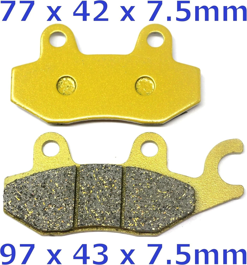 Front Rear Parking Brake Pads for Hisun 250 400 450 500 550 700 750 800 1000