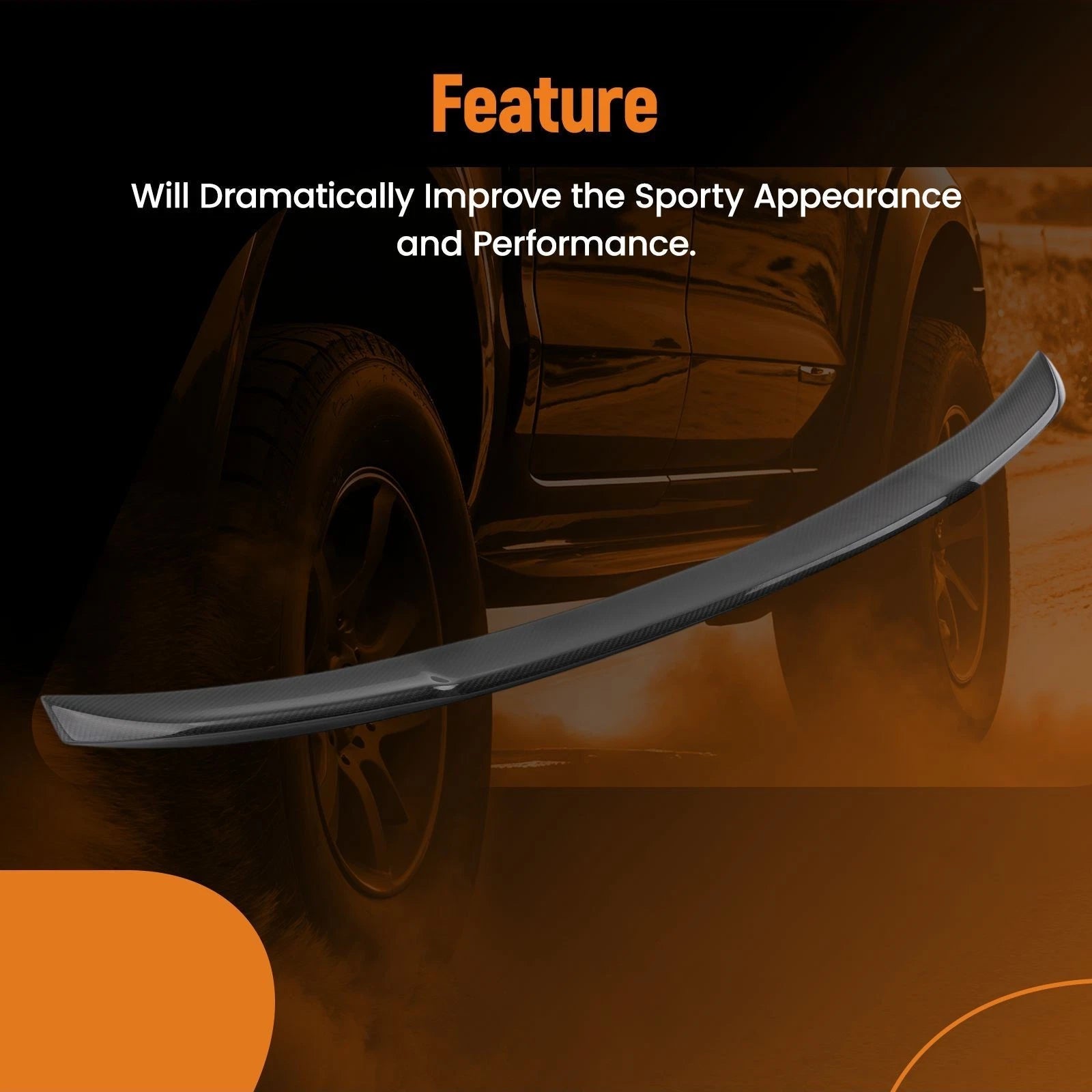Carbon Racing Spoiler for BMW G80 M3 G20 3 Series (2019–2025) Wing