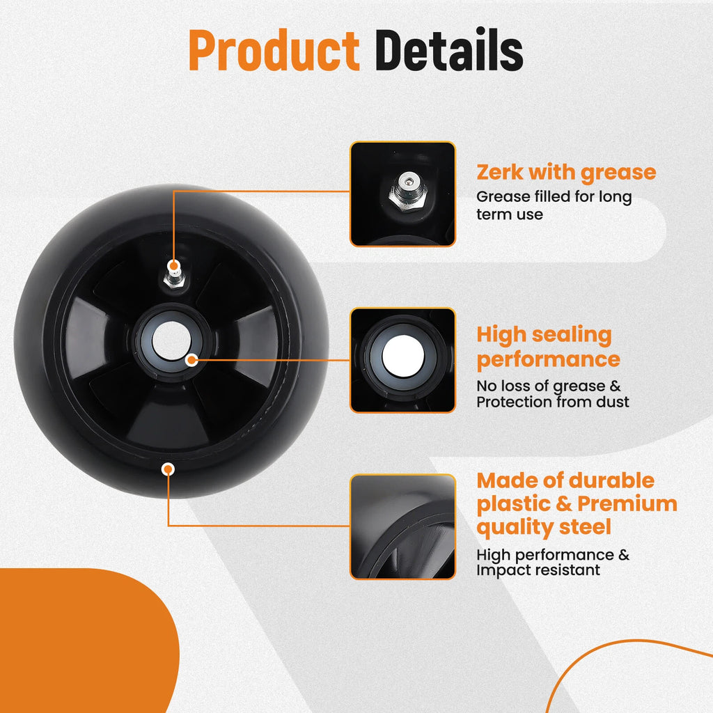 Deck Gauge Wheel Kit for AM125172 4 Pack for GT Series (2012–2016)