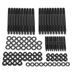 Steel Cylinder Head Stud Hex Nut Kit for Chevy LS1 LS6 L98 4.8L 5.3L 6.0L (2004–Present)