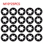 Set of 65MN Push on Lock Washers for Metric Round Shaft (Universal)