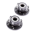 Front Wheel Hub & Bearing Assembly Pair for Volkswagen Audi