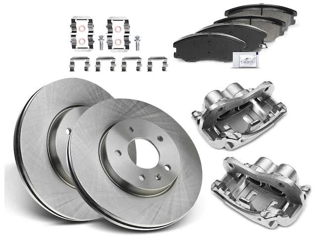 Front Brake Pad Rotor Caliper Set for Suzuki XL7 (2007–2009) XZ676VQ