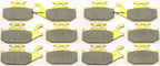 12 Brake Pads for Can Am Outlander ATV 400 500 650 800 (2007–2011)