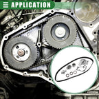 Set of 1 Timing Belt with Water Pump for Toyota Camry (2001–2006)