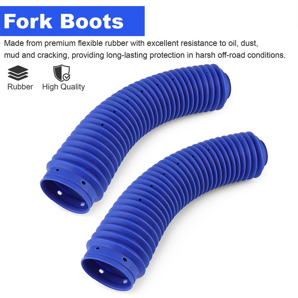 2X Front Fork Boots 51611-KA4-831 for Honda CR125R (1987), CR250R (1985–1987)