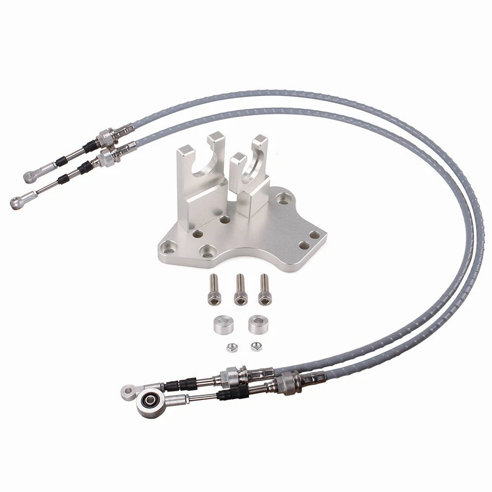 Shifter Cable Trans Cables Bracket for Honda Civic EG DC2 EK Si (H Series Swap)
