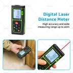 Digital Laser Distance Meter 40m Range Finder Tool