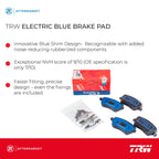 Disc Brake Pad Set for BMW 530e (2018-2023)