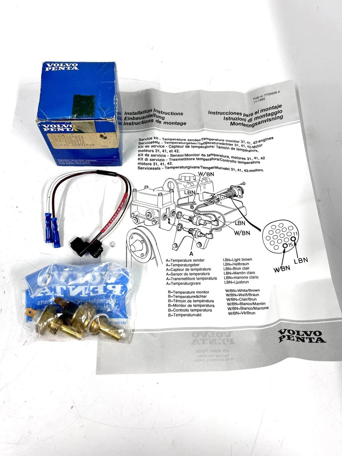 Marine Service Kit for Volvo Penta 873545 (OEM)