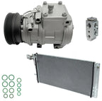 A/C Compressor Kit With Condenser Replacement for Hyundai Genesis Coupe 2012–2013