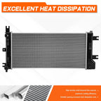 Aluminum Core Cooling Radiator for Nissan Leaf (2013–2017) DPI-13442