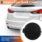Rear Left Tow Hook Cover for Mazda 6 Atenza (2018–2021) Black