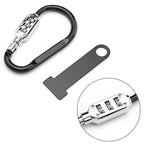 Helmet Lock Quick Release Buckle Fastener for Motorcycle Scooter Bike