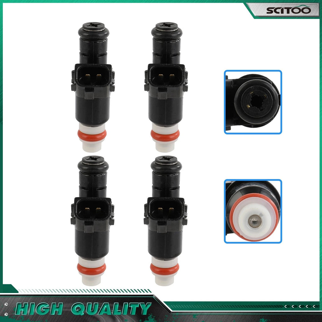 Set of 4 Fuel Injectors for Honda Civic 1.5L (2012–2014) & Insight 1.3L (2010–2014)
