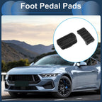 2X Foot Accelerator Pedal Covers for Ford Mustang Mach-E (2021–2025) Black