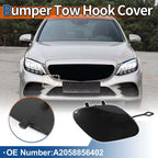 Tow Hook Cover for Mercedes-Benz Front Car Bumper (2019-2023) - Tenorite Grey