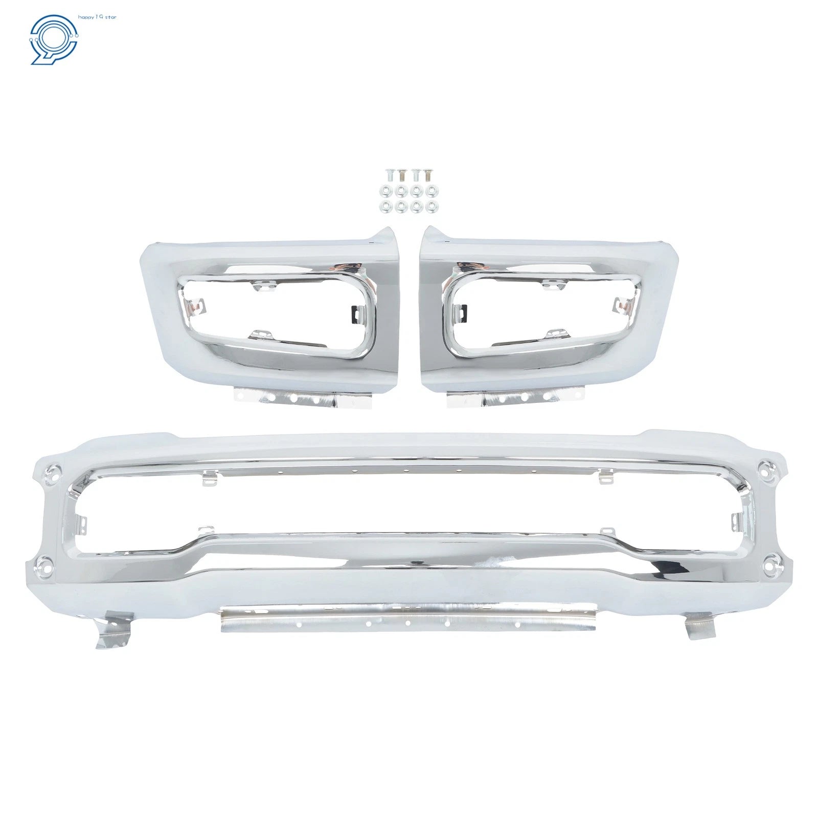 Chrome Front Bumper for Ford F-250 F-350 (2023-2025)