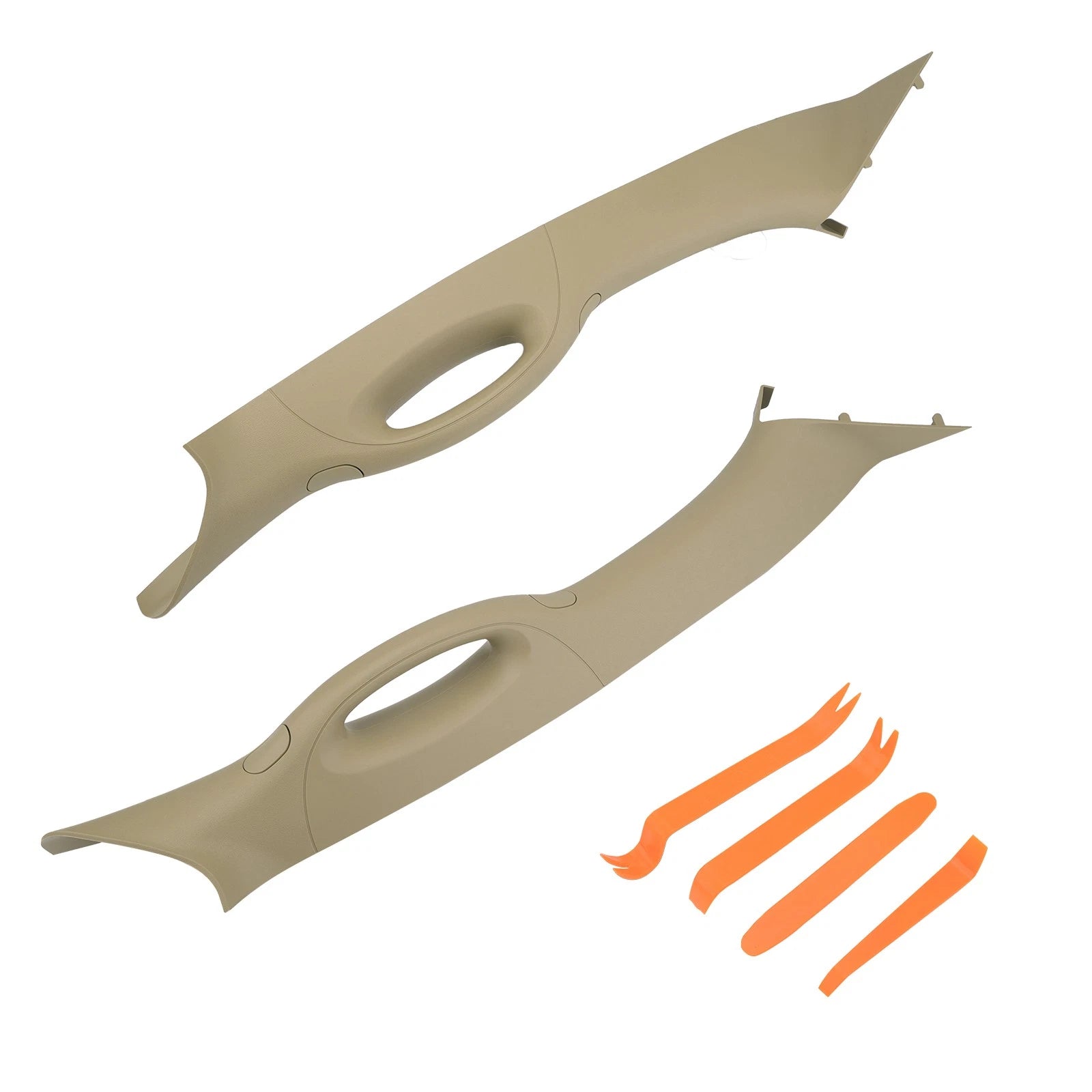 A Pillar Interior Trim Grab Handle Set for Ford F-150 (2004–2008)
