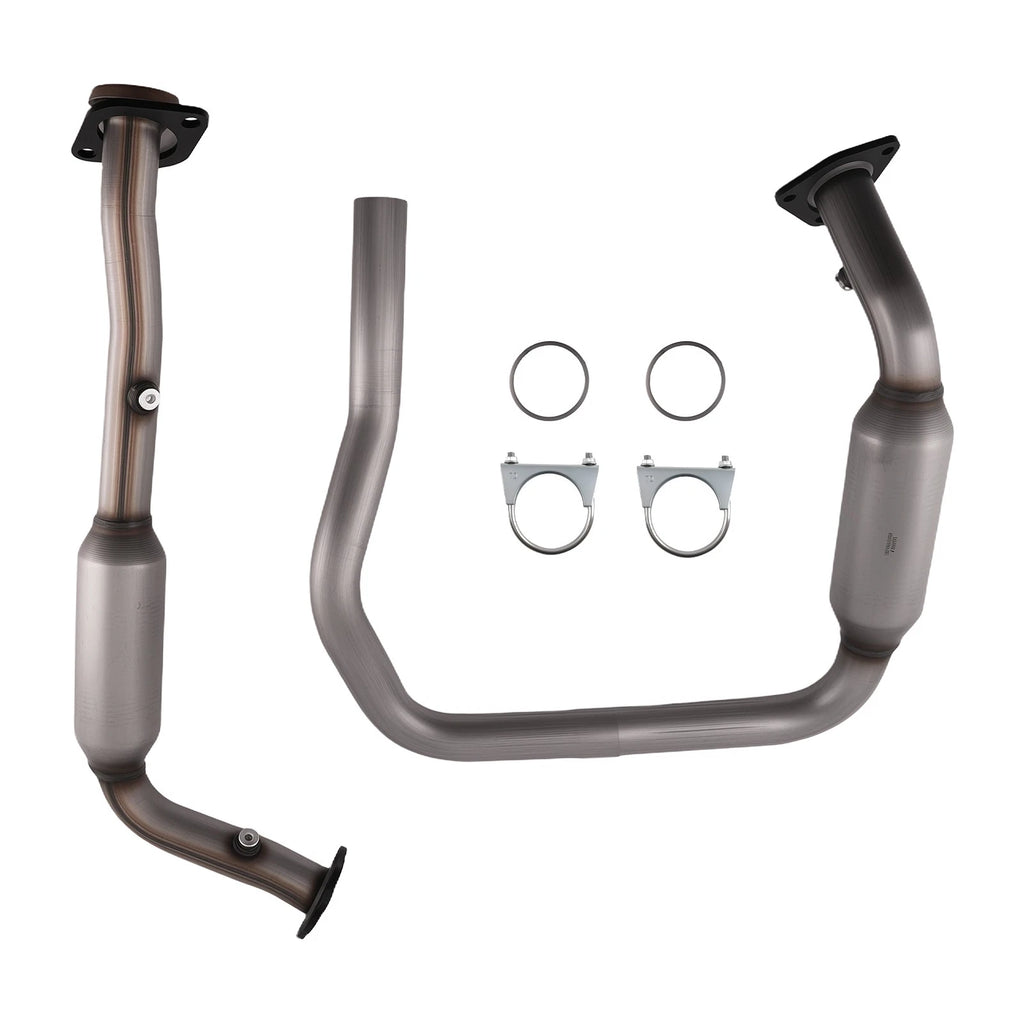 2X Catalytic Converter for Hummer H2 6.0L (2003–2006) EPA Stainless Steel