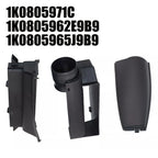 3Pcs Air Intake Duct Cover Assembly for VW Golf Jetta Mk5 Mk6 (2006–2014) 1K0805971C