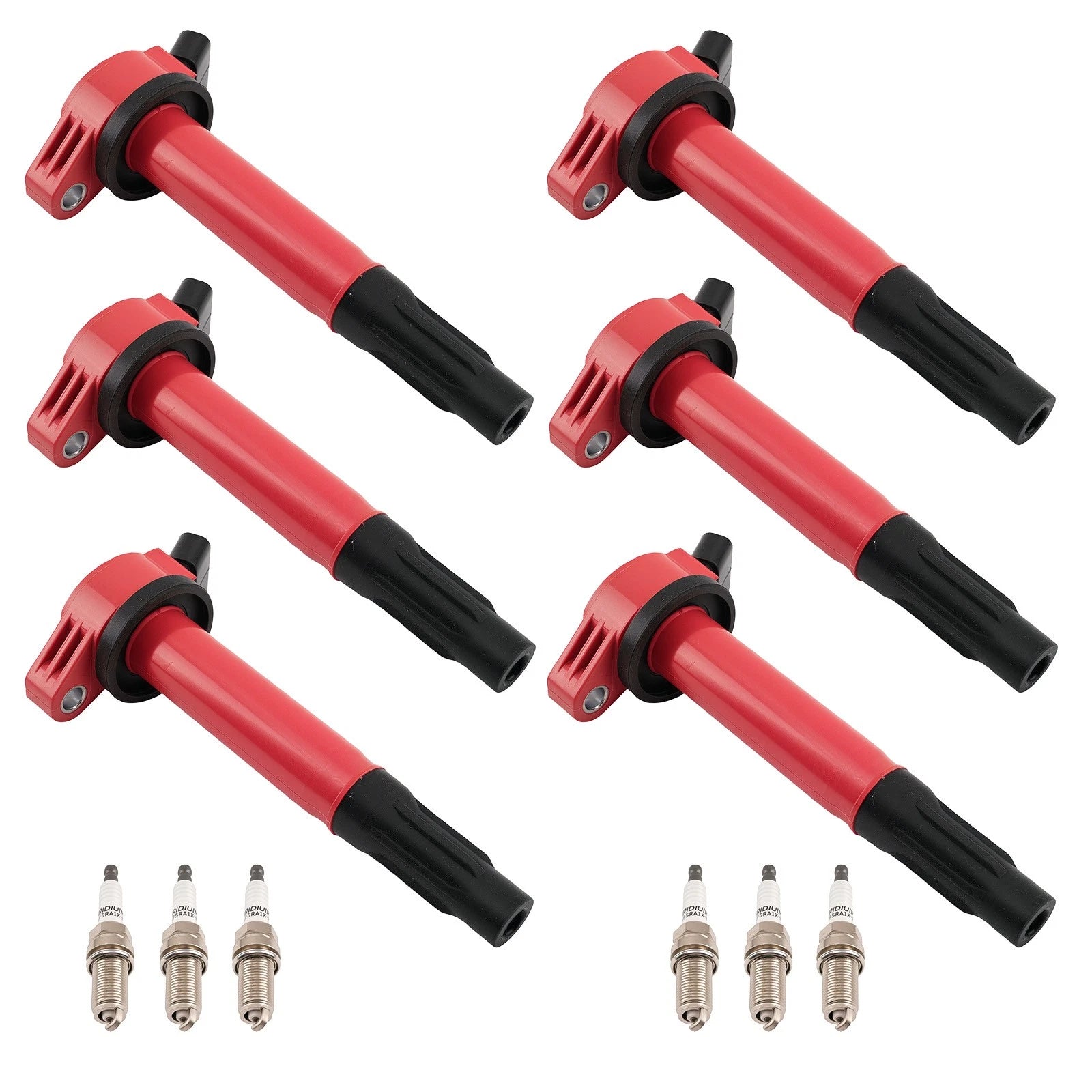 6X Ignition Coil & Spark Plug for Toyota Tundra 4.0L V6 (2000–2006)