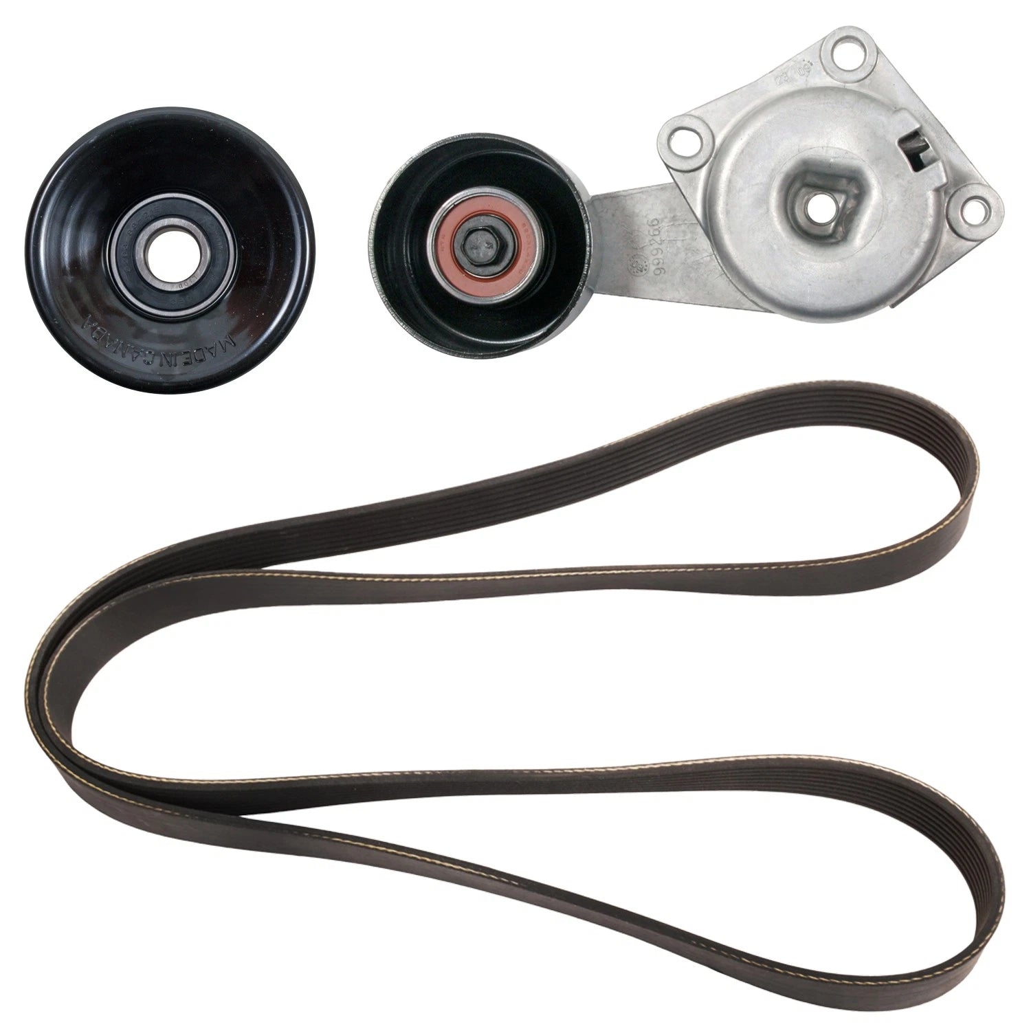Drive Belt Idler Pulley Tensioner Kit for Ford Expedition Navigator (1997–2002)