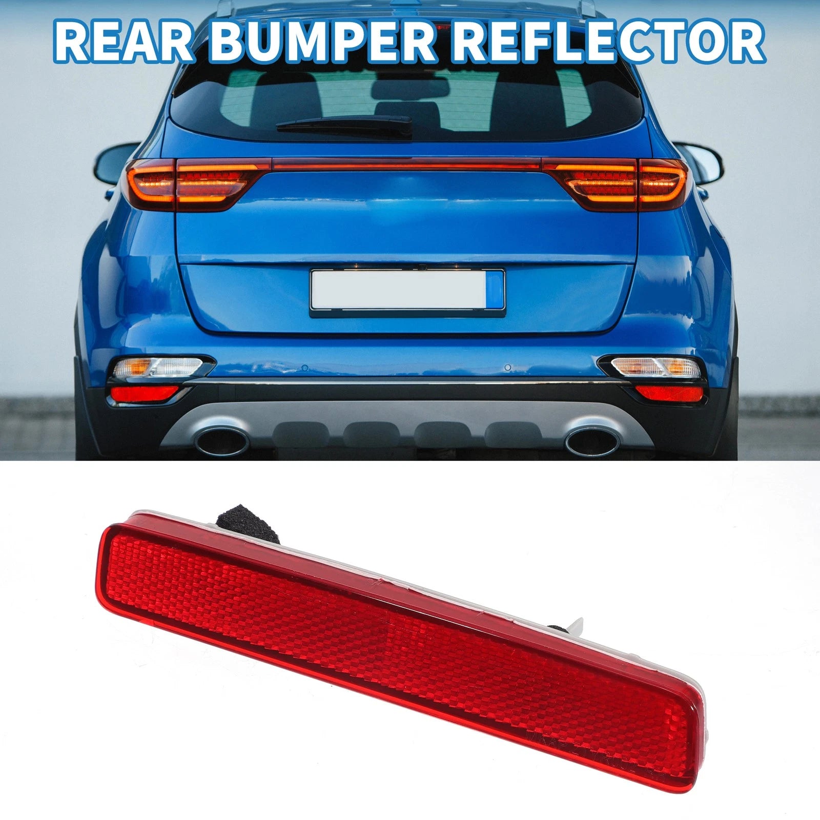Rear Right Side Bumper Reflector No. 8191047010 for Toyota Prius (2012–2019)