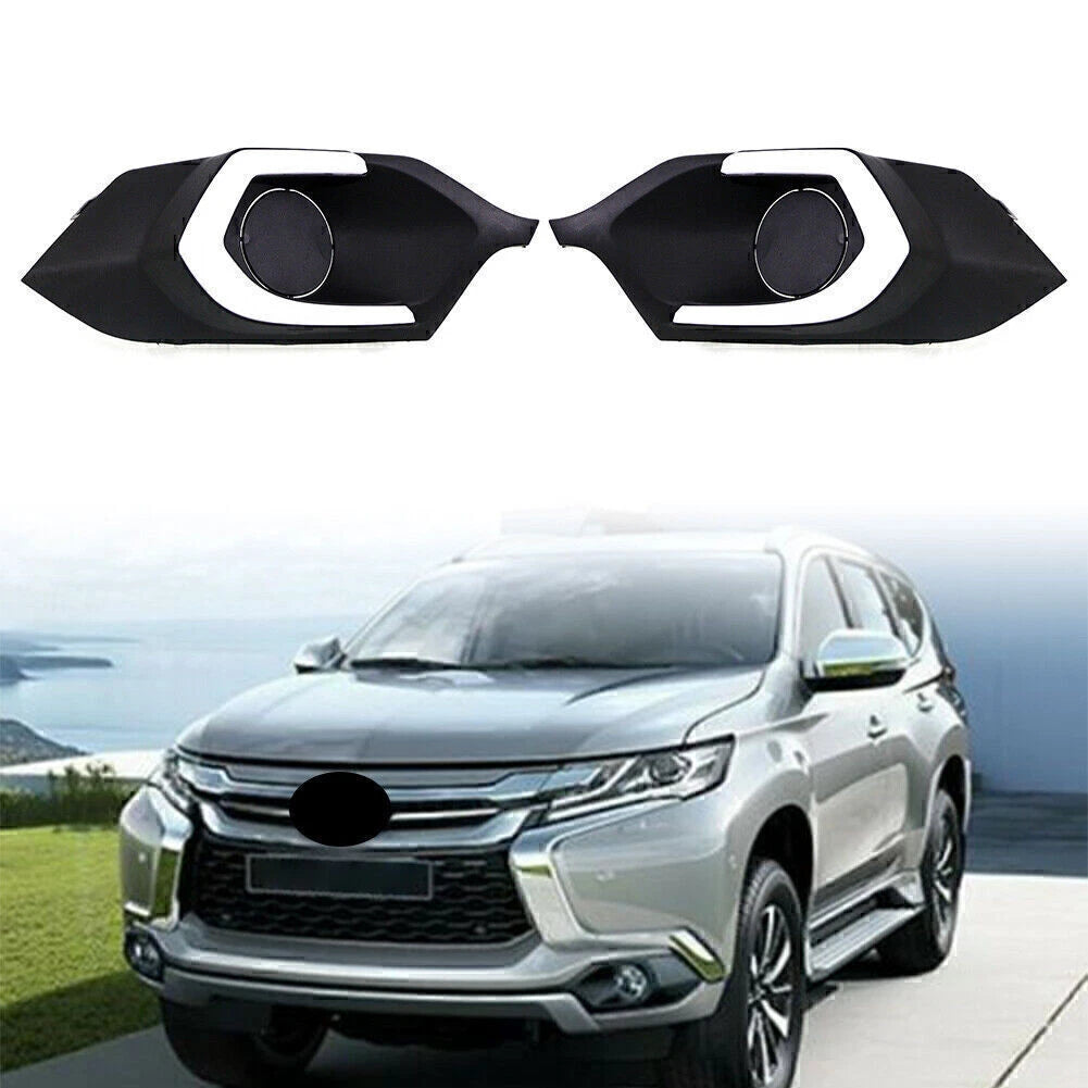 2X LED Daytime Running Lights DRL for Mitsubishi Pajero Montero Sport (2016–2019)