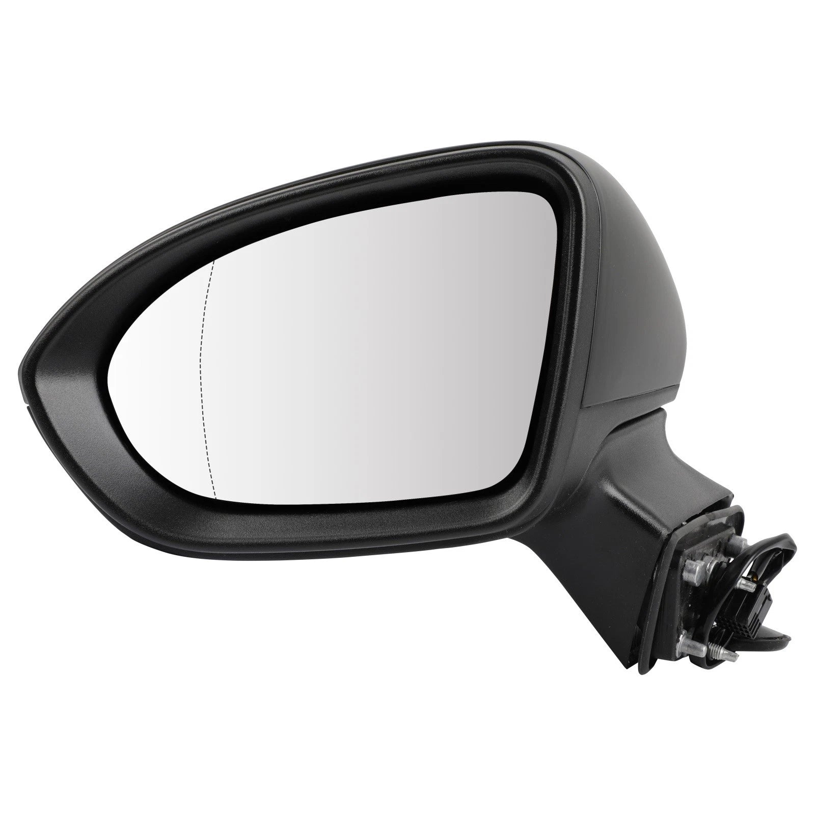 LH Rear Door Mirror for Chevrolet Cruze (2016–2019) - Non-Heated, PTM