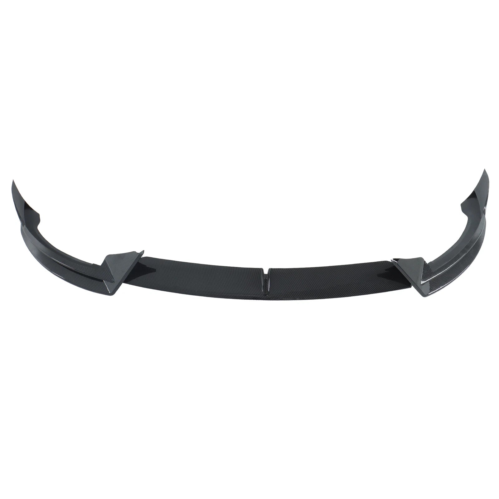 Carbon Style ABS Front Bumper Lip Spoiler for Tesla Model Y (2020-2024)