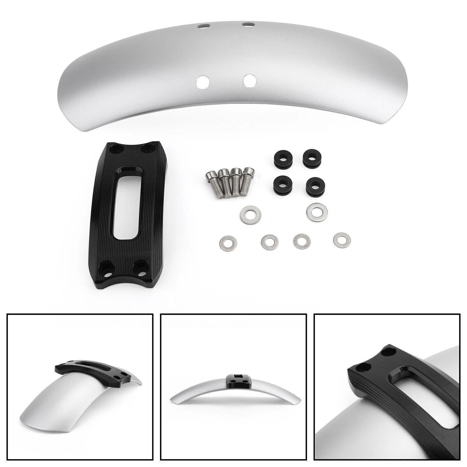 Front Wheel Fender Mudguard for BMW R Nine T Scrambler (2016–2019) Silver