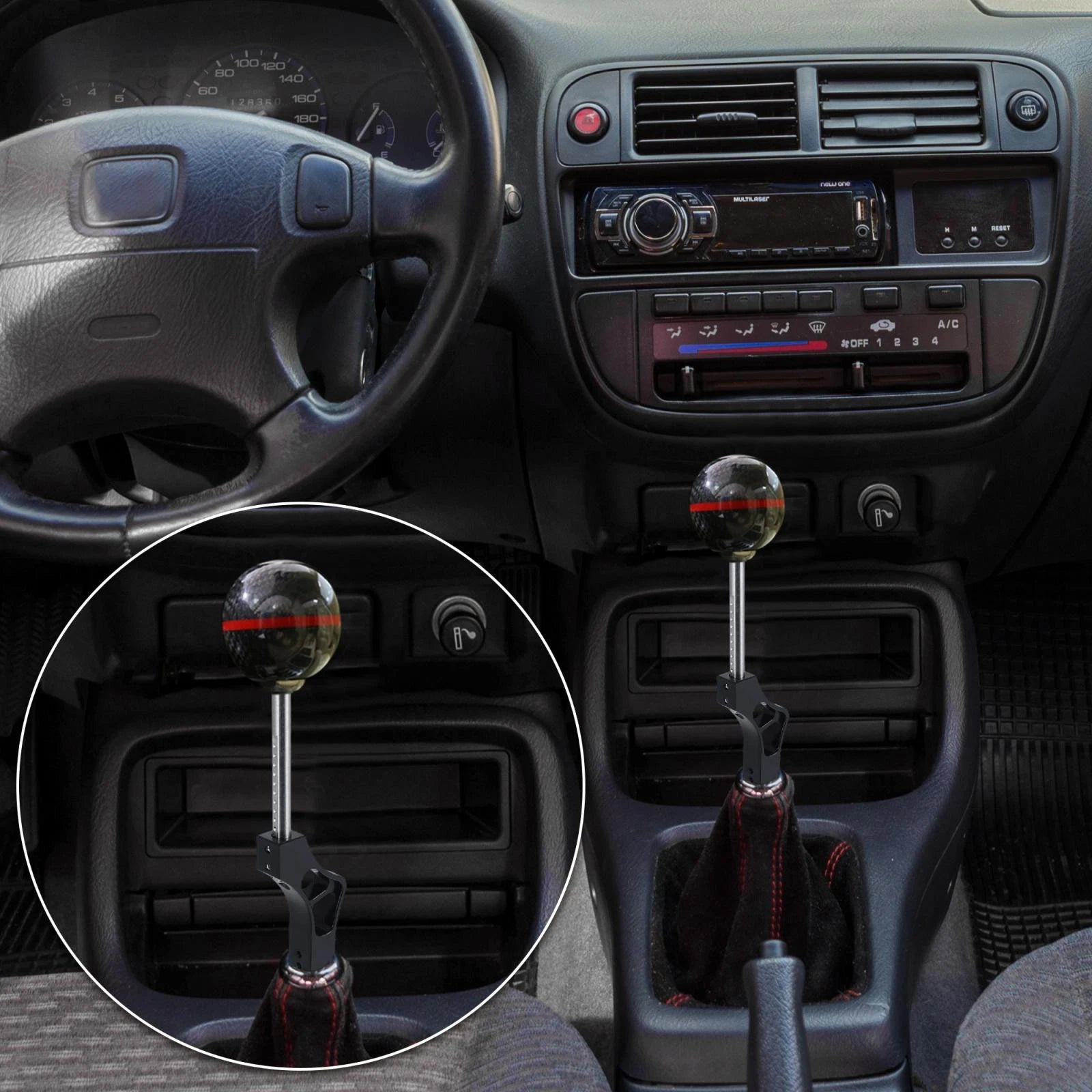Gear Shift Knob Extender for Honda EG EK (M10X1.5)