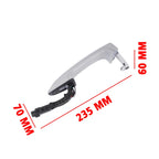 Right Side Exterior Door Handle for Porsche Cayenne (2011–2018) 95853120601G2X