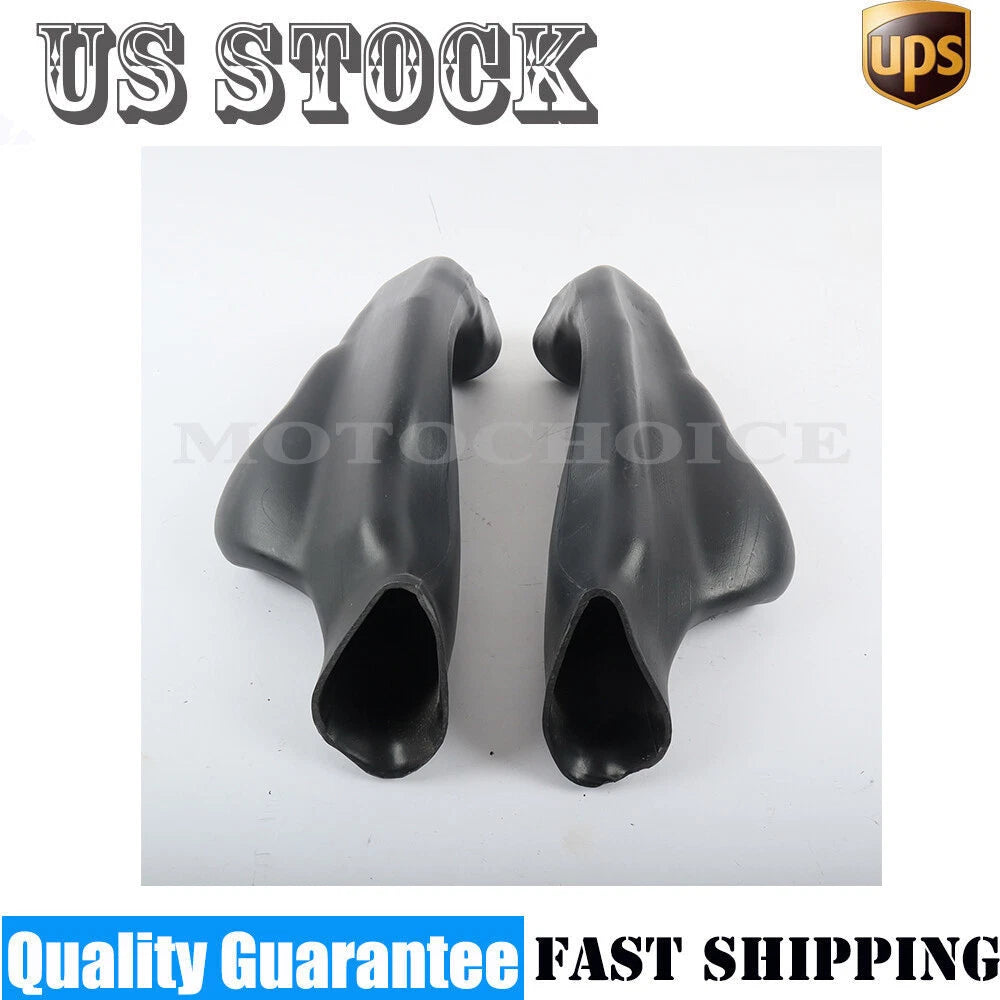 Black ABS Ram Air Intake Tube Ducts for Suzuki GSXR1000 (2005–2006)