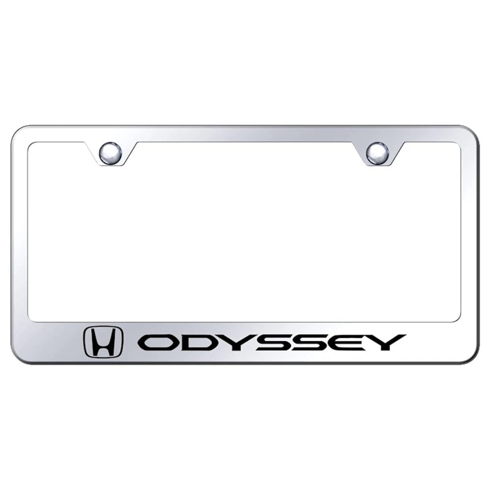 Stainless Steel License Plate Frame - Officially Licensed for Honda Odyssey