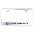 Stainless Steel License Plate Frame - Officially Licensed for Honda Odyssey