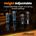24-Step Adjustable Coilover Suspension for Toyota Camry (2007-2011) Lexus ES350 (2007-2012)