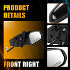 Passenger Side Heated Mirror for Hyundai Sonata (2015–2018)